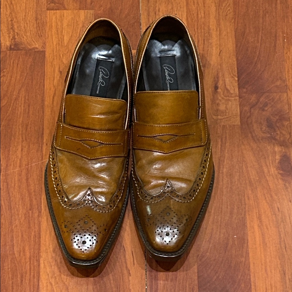 Classic Tan Leather Loafers